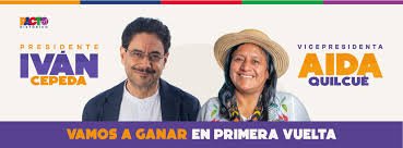 Iván Cepeda Presidente – Aida Quilcué Vicepresidenta – Pacto Histórico